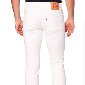 Levi’s White Slim Fit Jeans